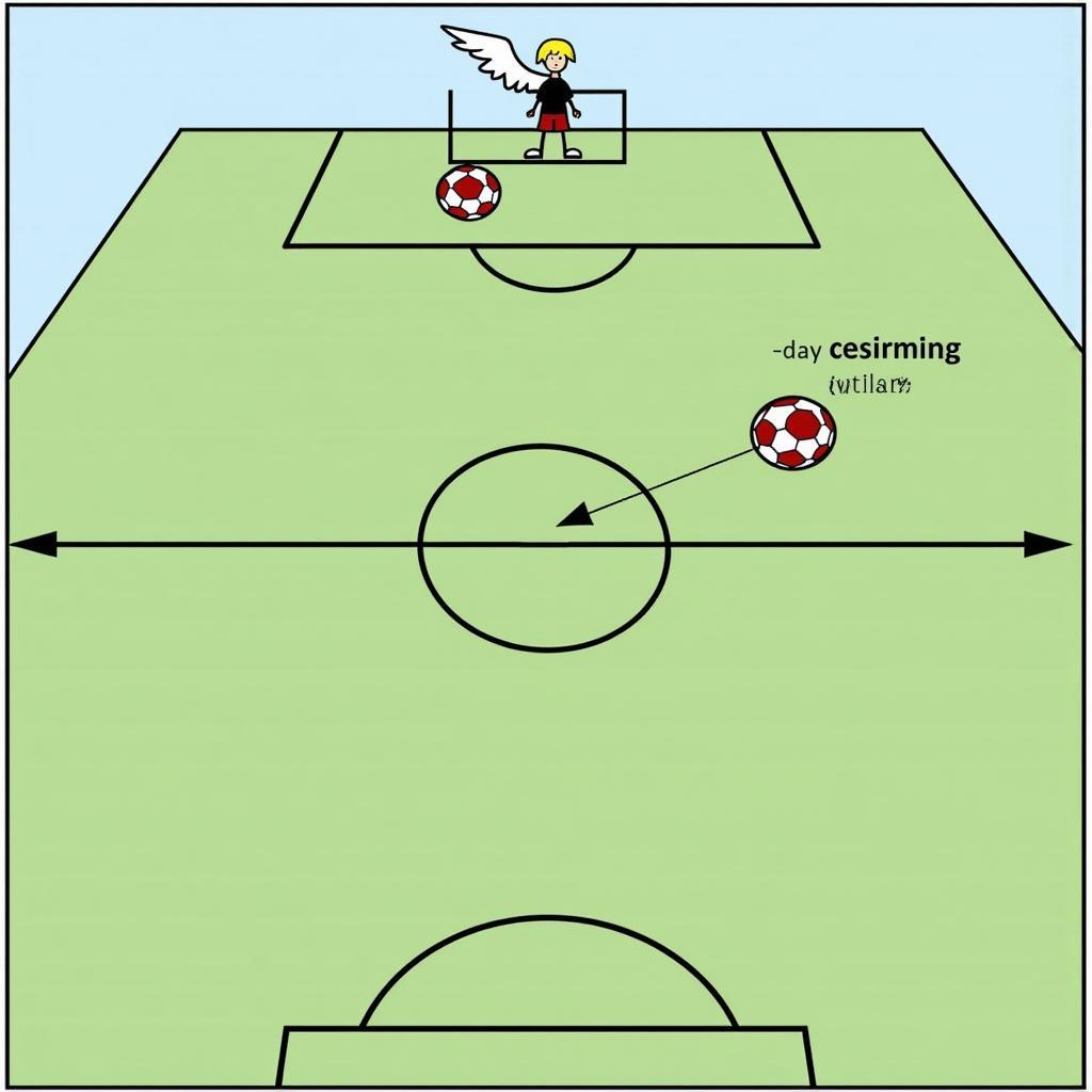 Midfield Positioning and Tactical Advantage using Angel's Mark