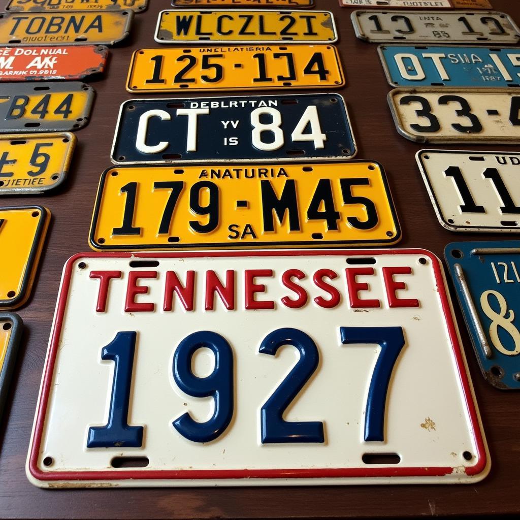 Collecting Antique License Plates