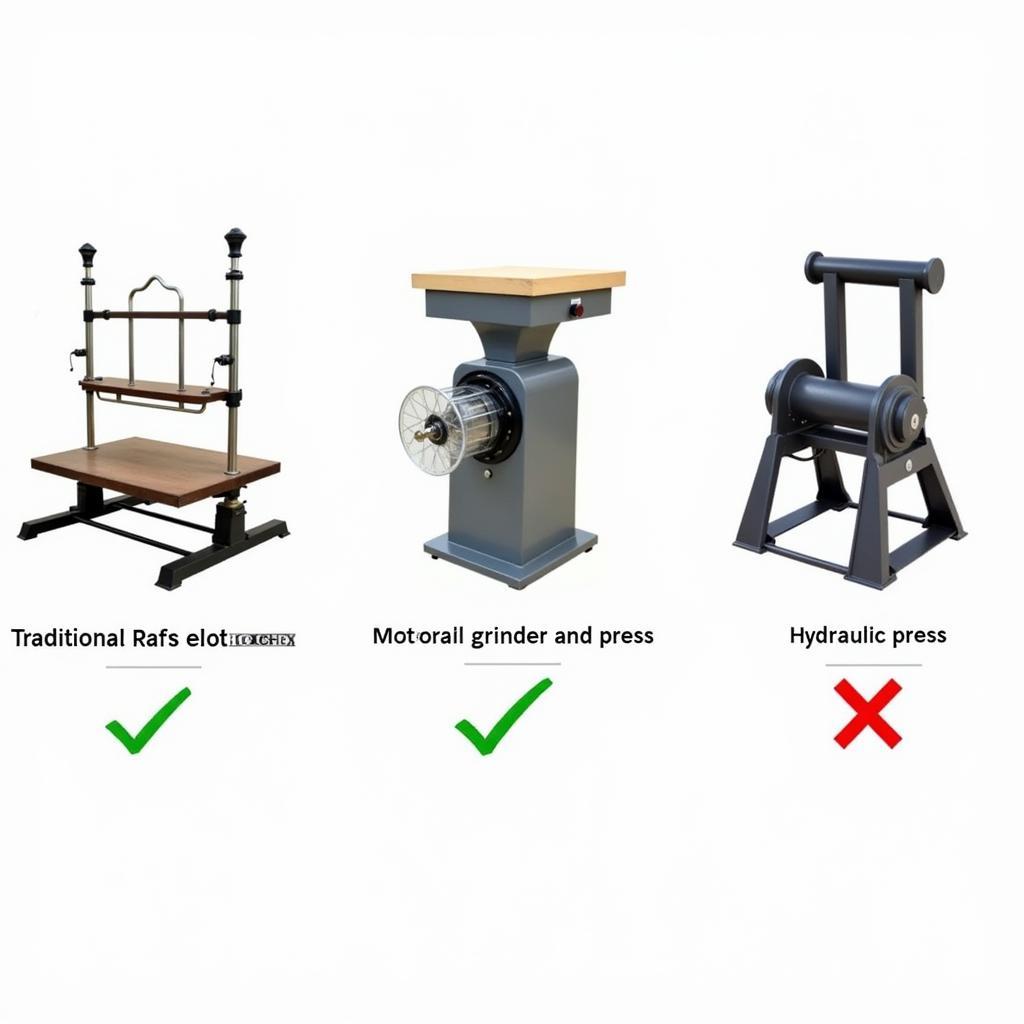 Comparing Different Apple Press Types