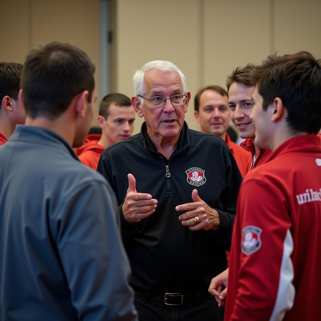 Art Pappas Mentoring Young Football Coaches