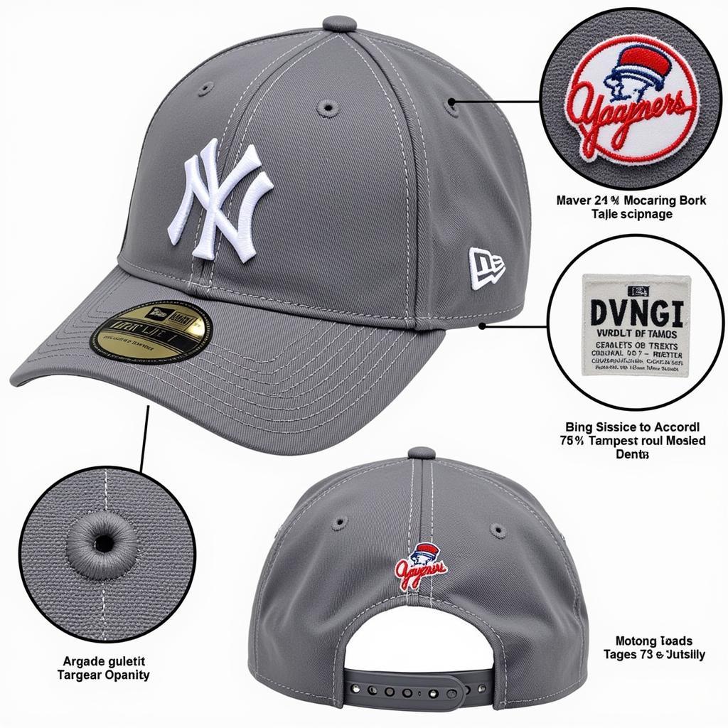 Details of an Authentic 2009 New York Yankees World Series Championship Hat