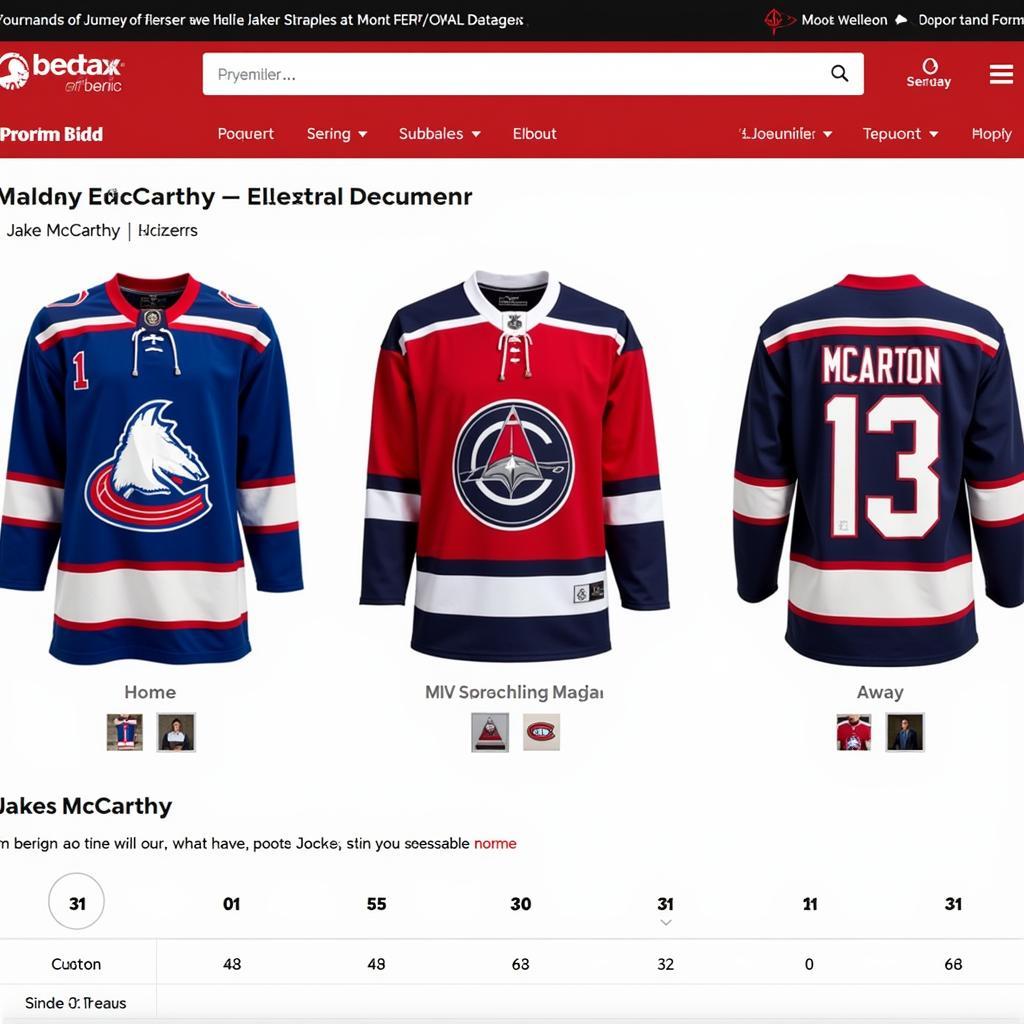 Authentic Jake McCarthy Jersey Shopping Options