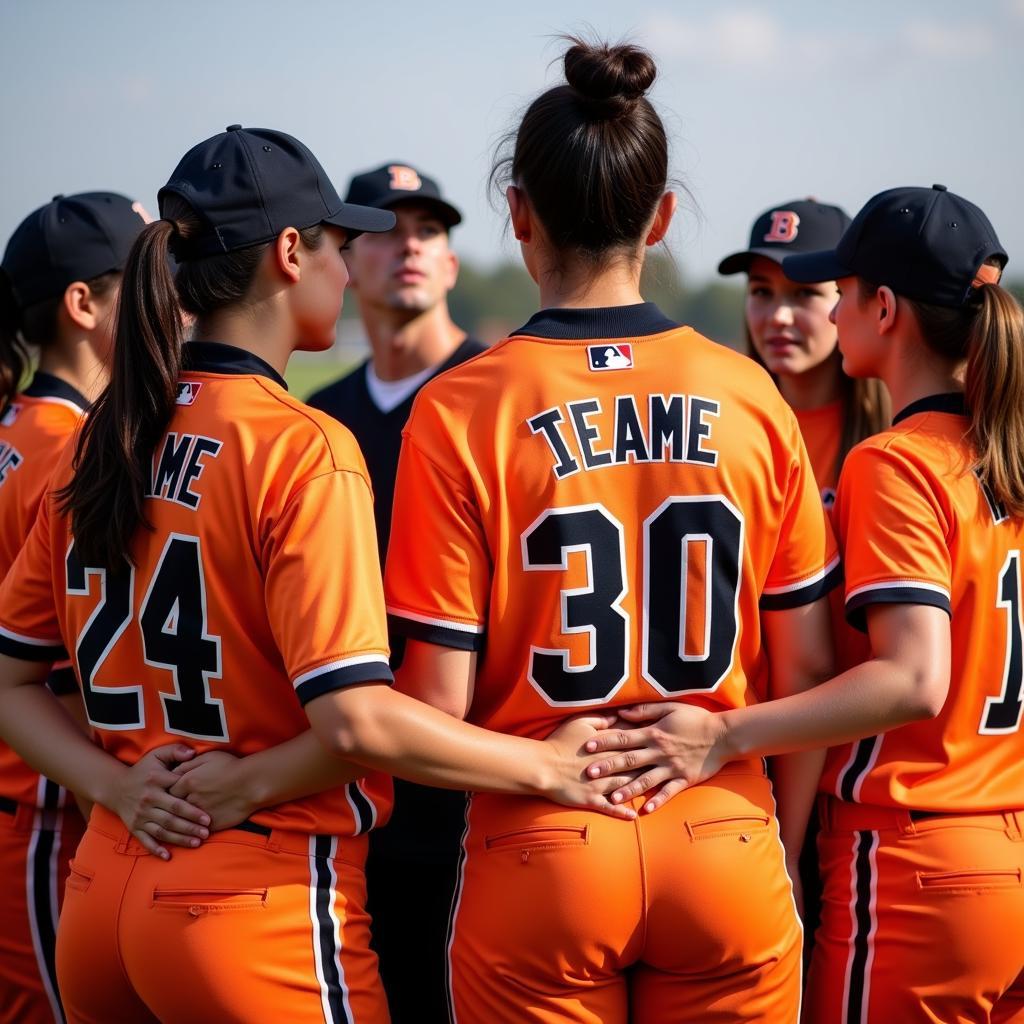 Awesome Softball Jerseys Enhance Team Unity