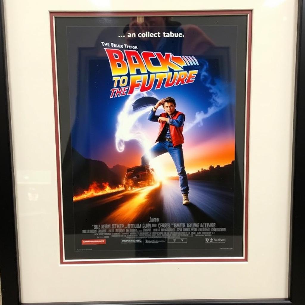 Back to the Future Movie Poster