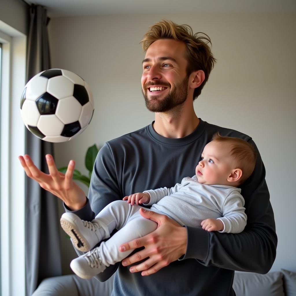 Balancing Football and Family Life