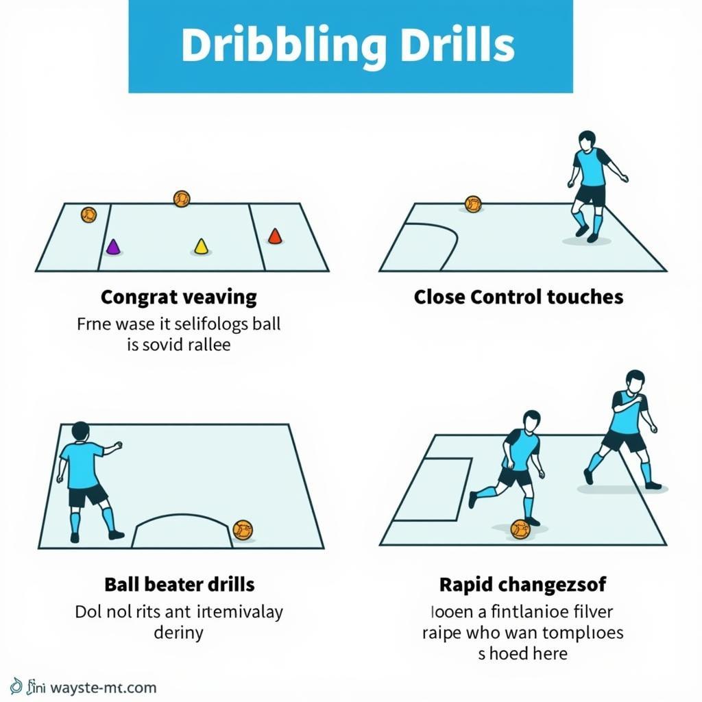 Ball Control Dribbling Exercises