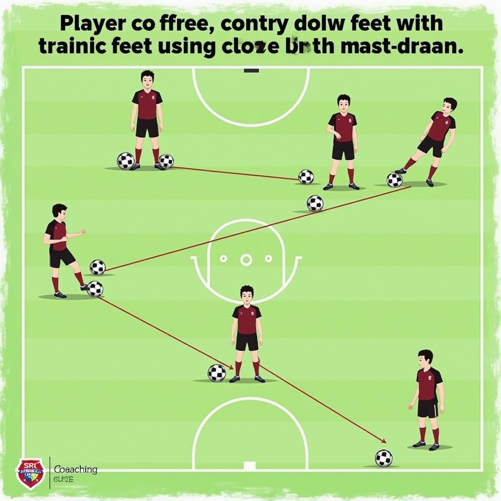 Midfield Ball Control Drills with srcoaching.com