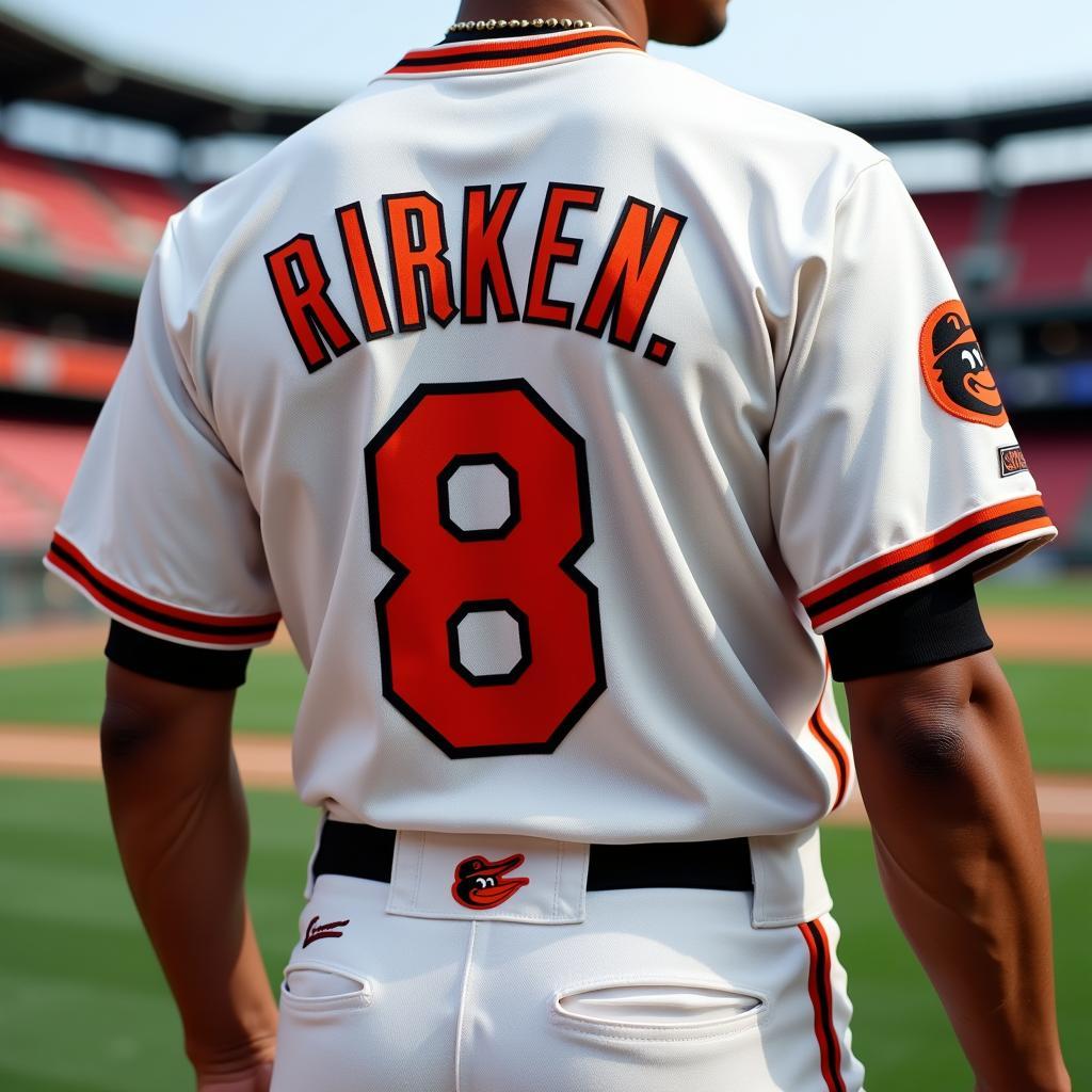 Baltimore Orioles 1980s Throwback Cal Ripken Jr. Jersey