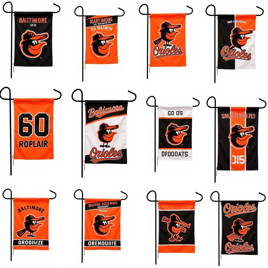 Baltimore Orioles Garden Flag Variety