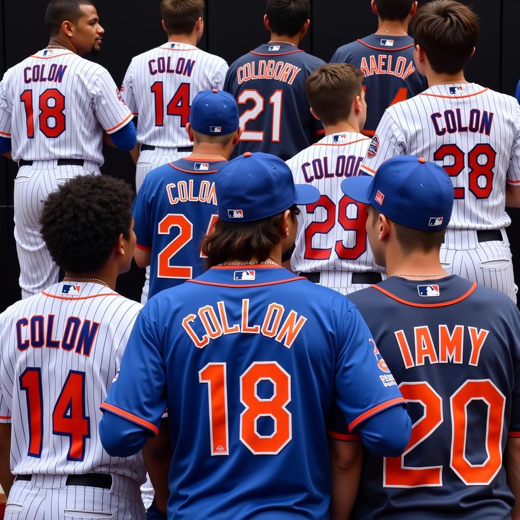 Bartolo Colon Mets Jersey - Fans Showing their Support