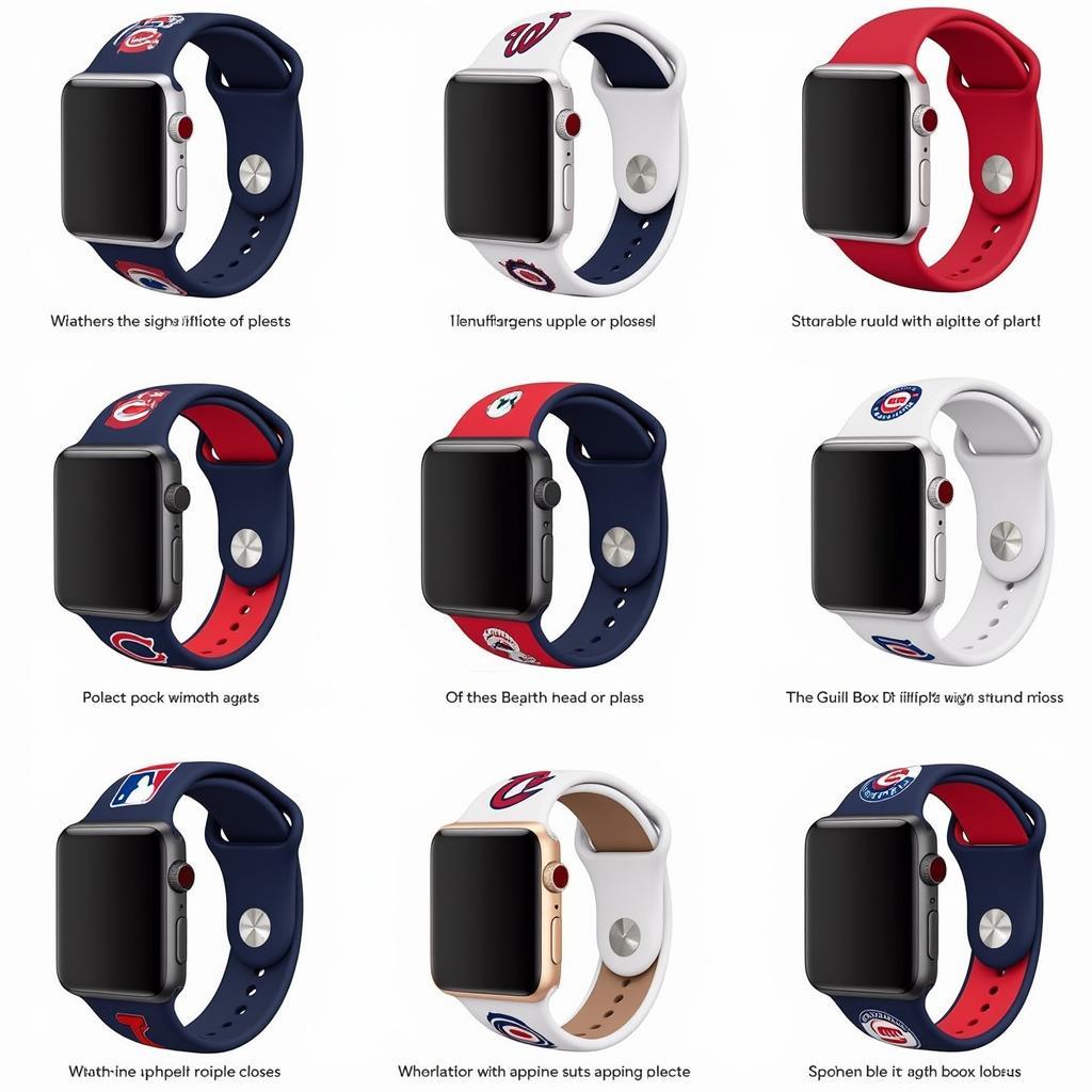 Apple Watch Bands with Team Logos