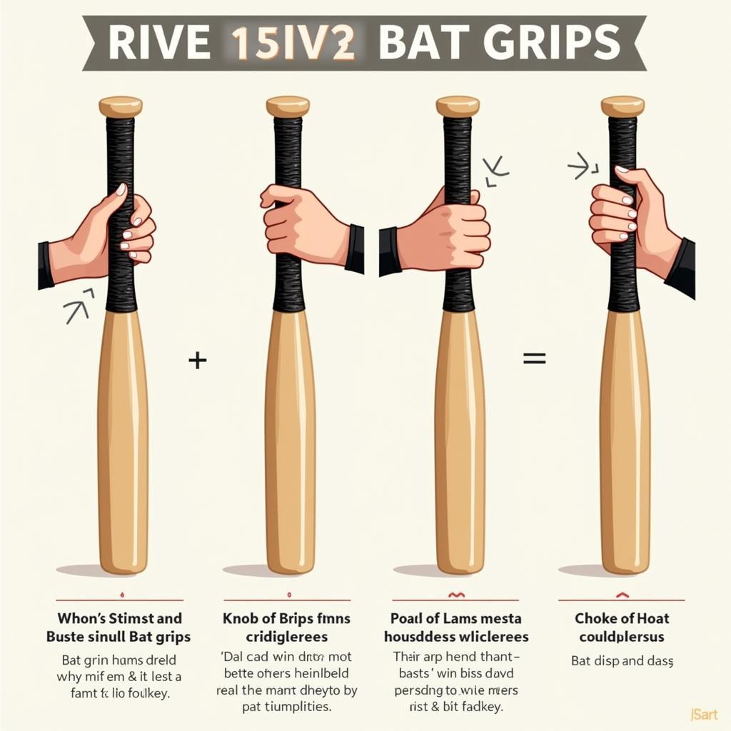 Comparison of Standard, Knob, and Choke Baseball Bat Grips