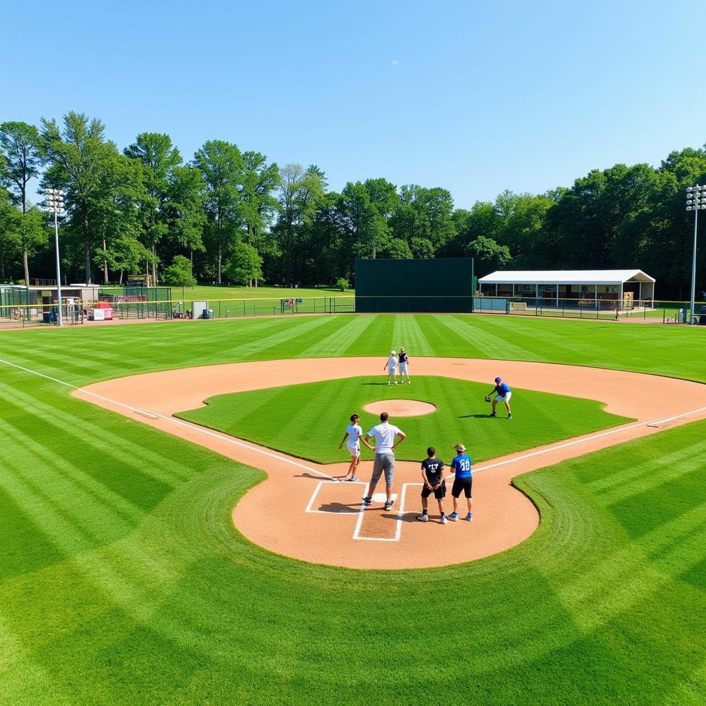 Spring break baseball camp facilities