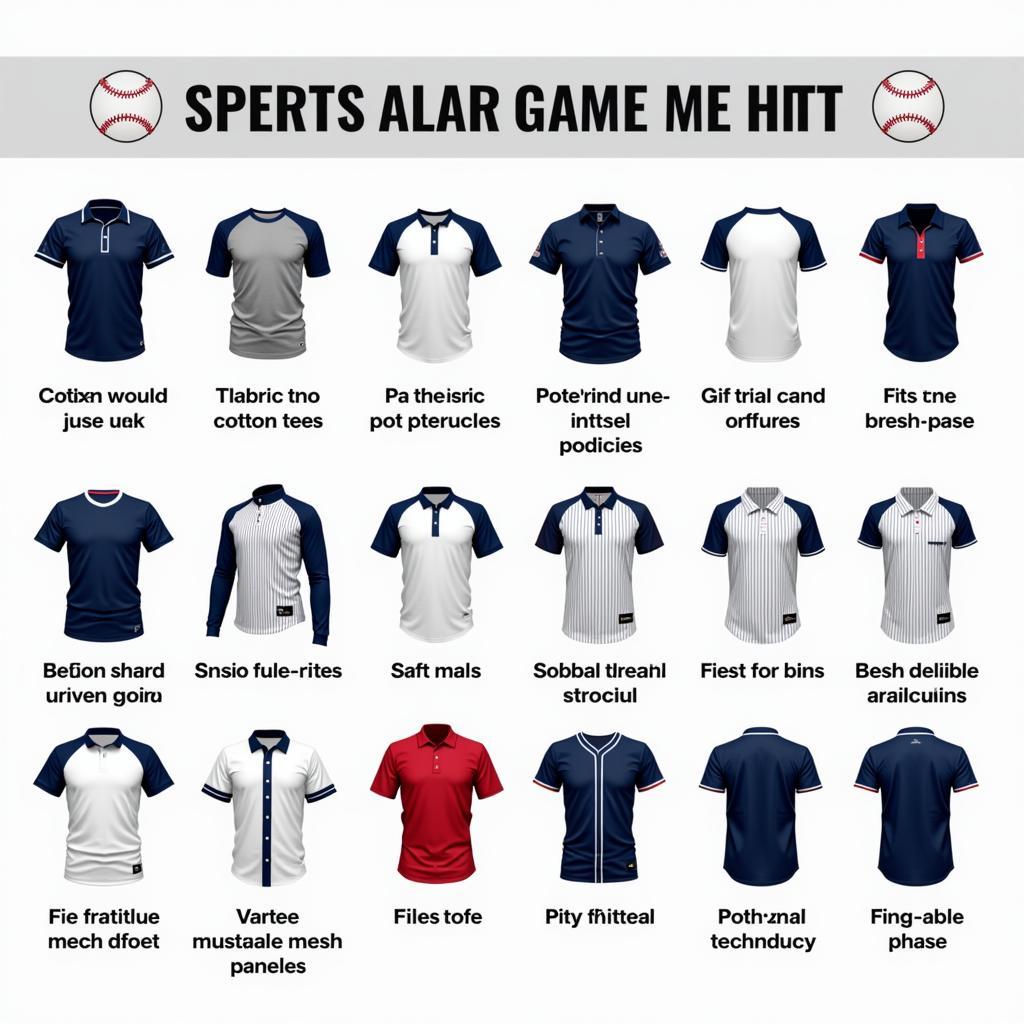 Baseball Game Day Shirts: Fabric and Fit Options