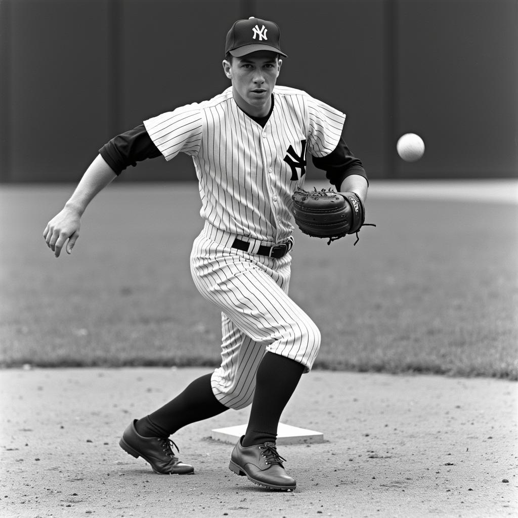 Billy Martin During His Playing Days