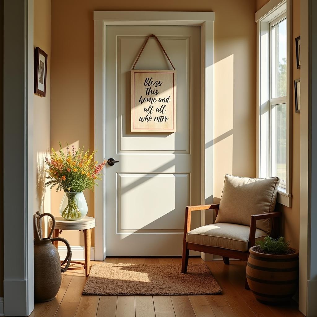 Bless This Home Entryway Decor Ideas