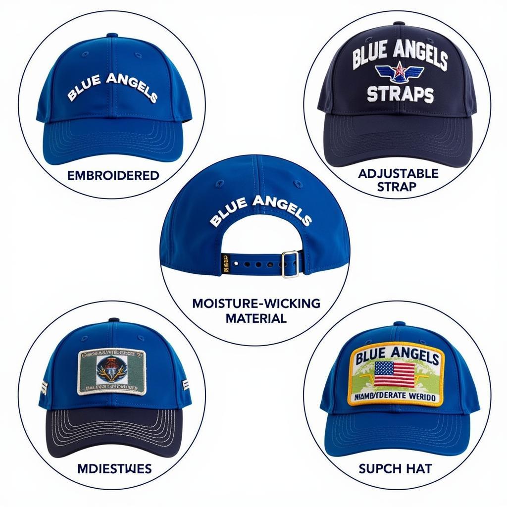 Key Features of Blue Angels Hats