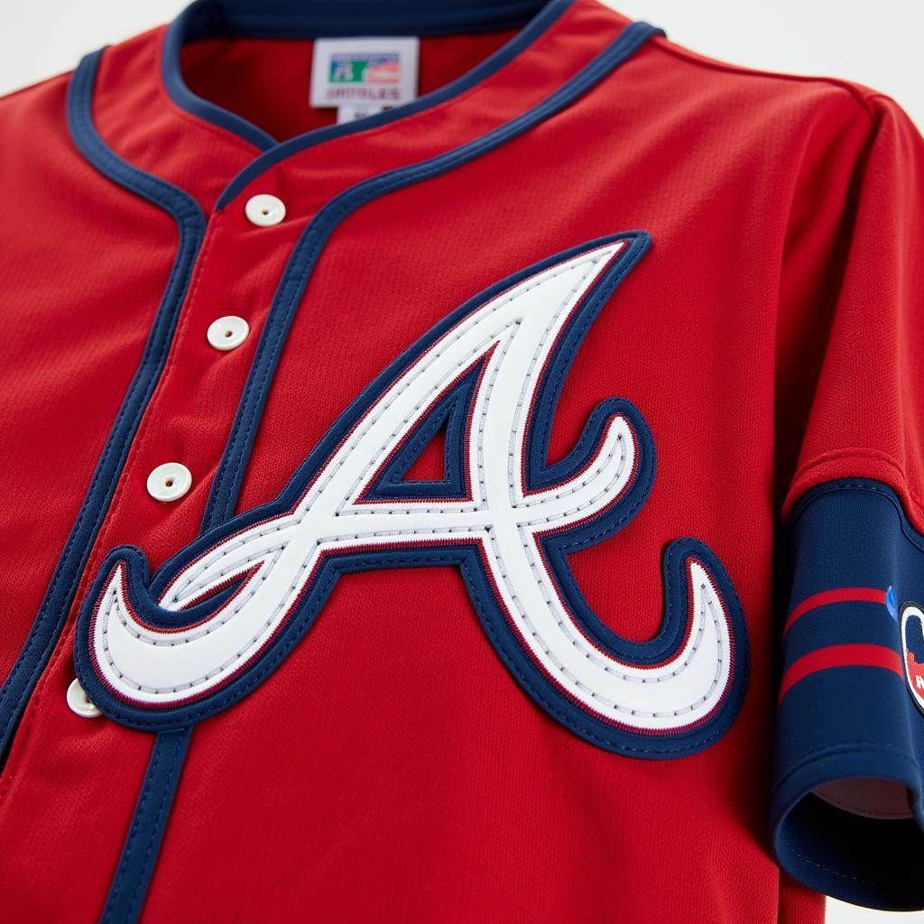 Braves Atliens Jersey Design Details