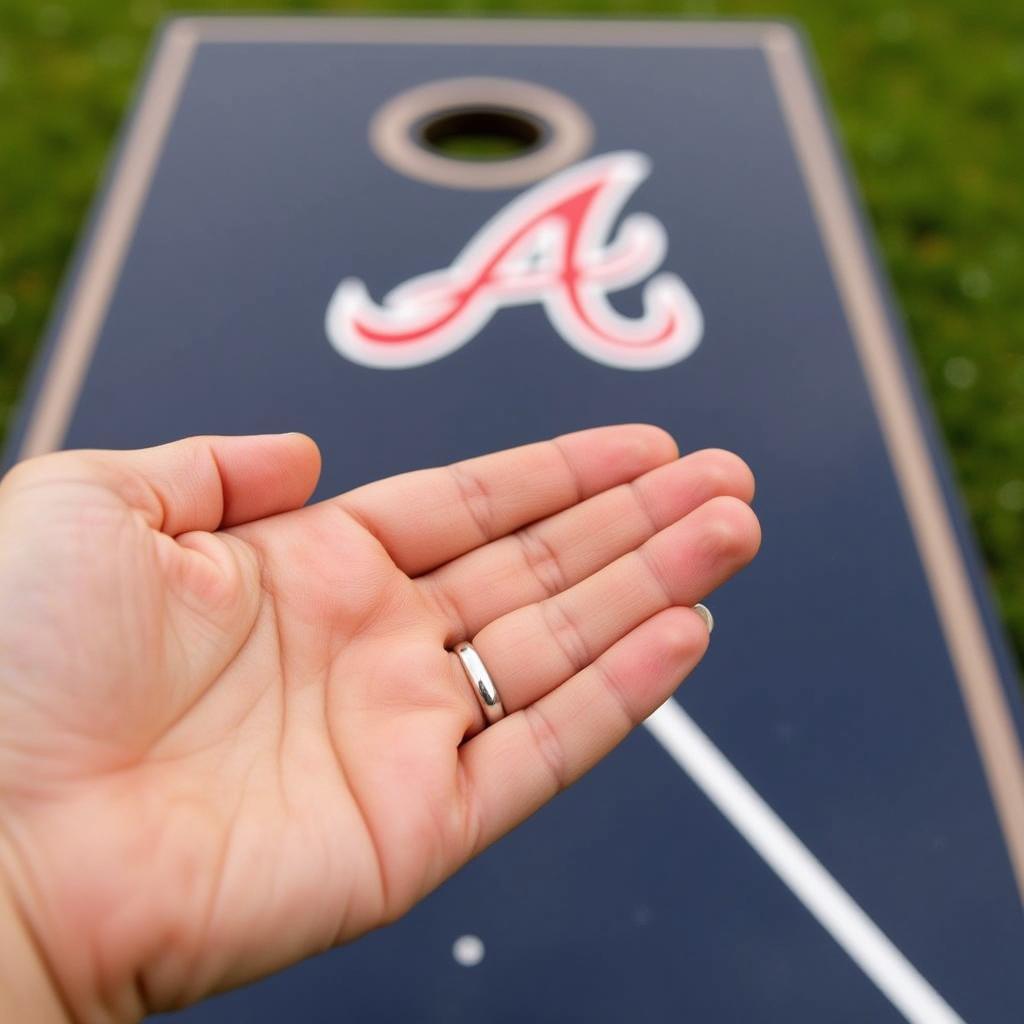 Braves Cornhole Throwing Techniques