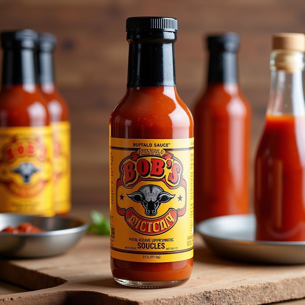 Buffalo Bob's Everything Sauce Bottle and Packaging Design