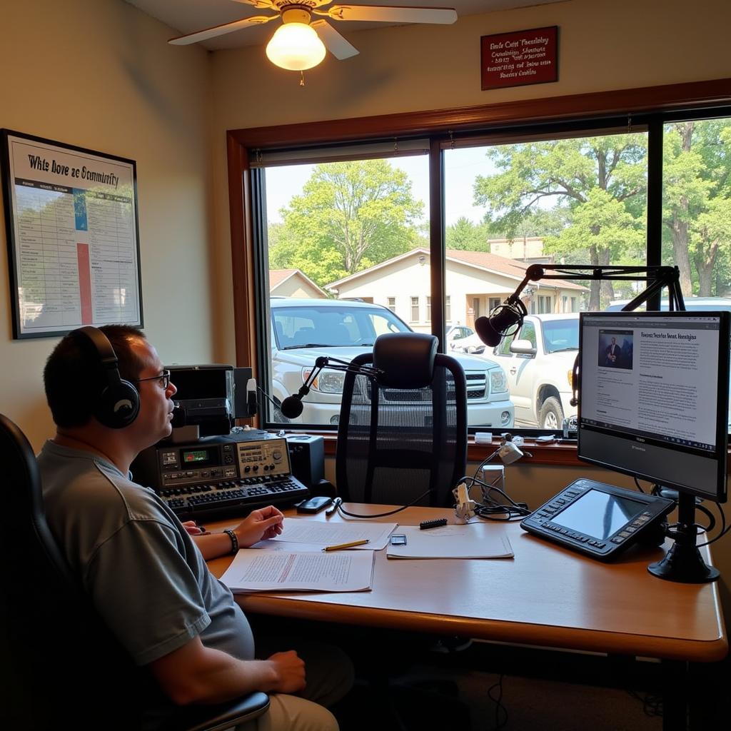 Cairo, GA Community Radio Station Broadcasting