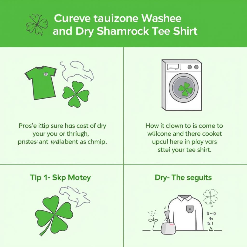 Caring for Your Shamrock Tee Shirt