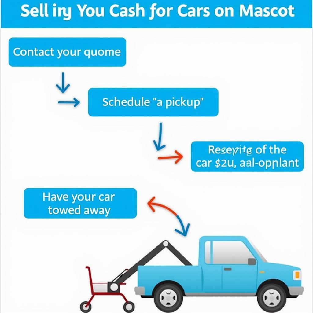 Cash for Cars Mascot Process Flowchart