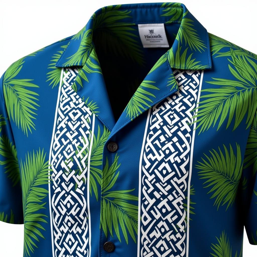 Celtic Hawaiian Shirt Design Example