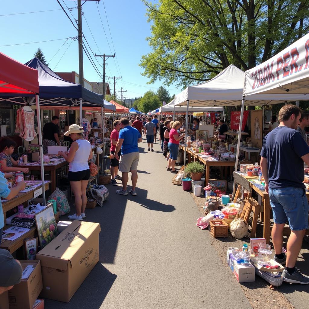 Centerville Swap Meet Scene