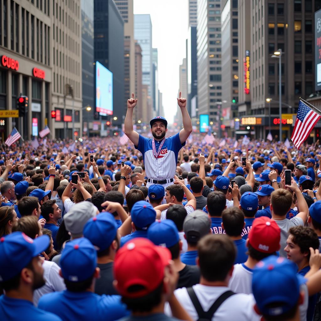 Chicago Cubs World Series Victory Parade in Chicago