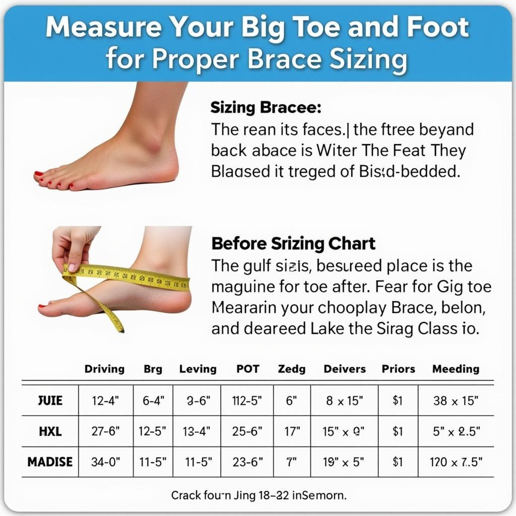 How to Choose the Correct Toe Brace Size