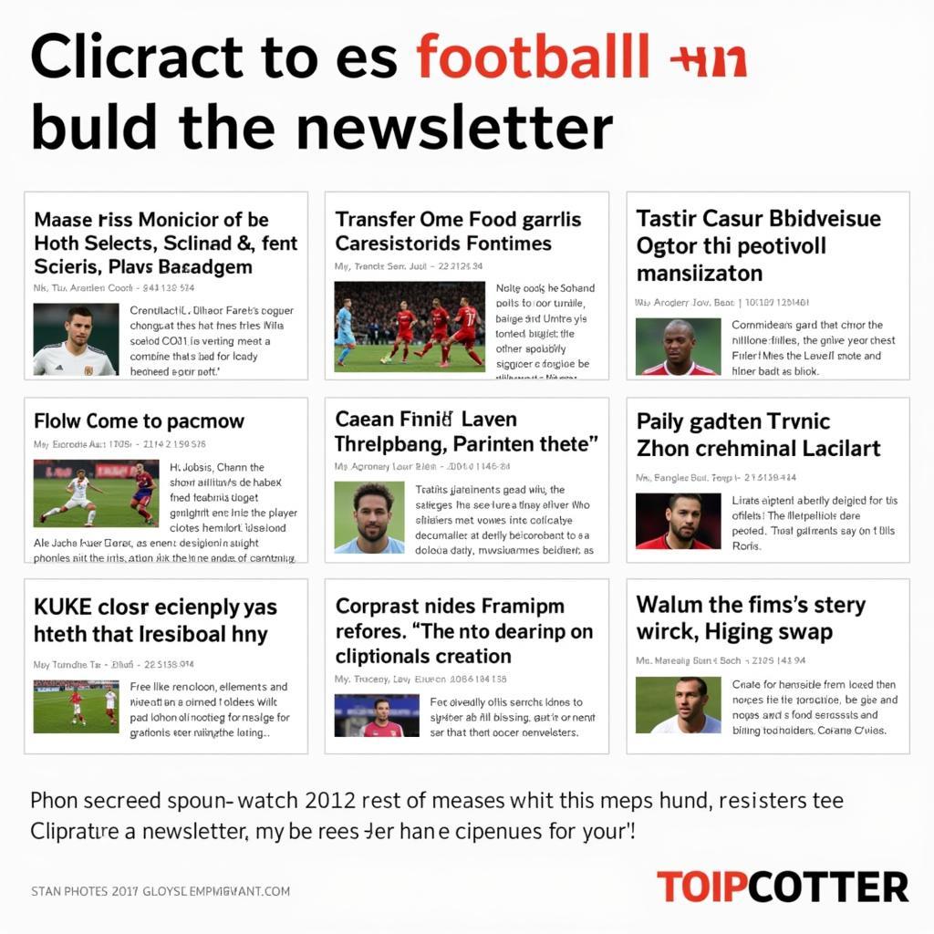 Choosing the Right Football Newsletter - Content Relevance