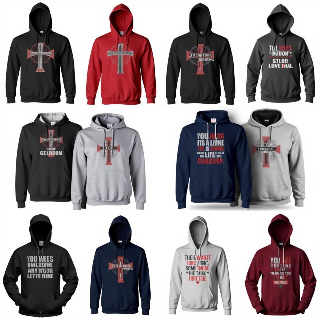 Different Styles of Christian Merch Hoodies