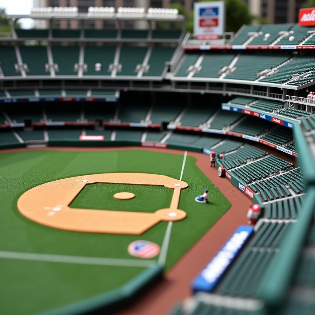 Close-up of Citi Field Replica Details