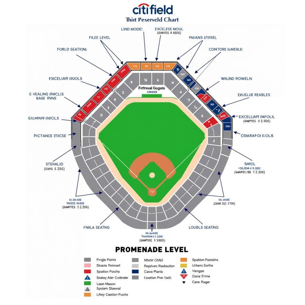 Citi Field Seating Chart for Reserved Seats