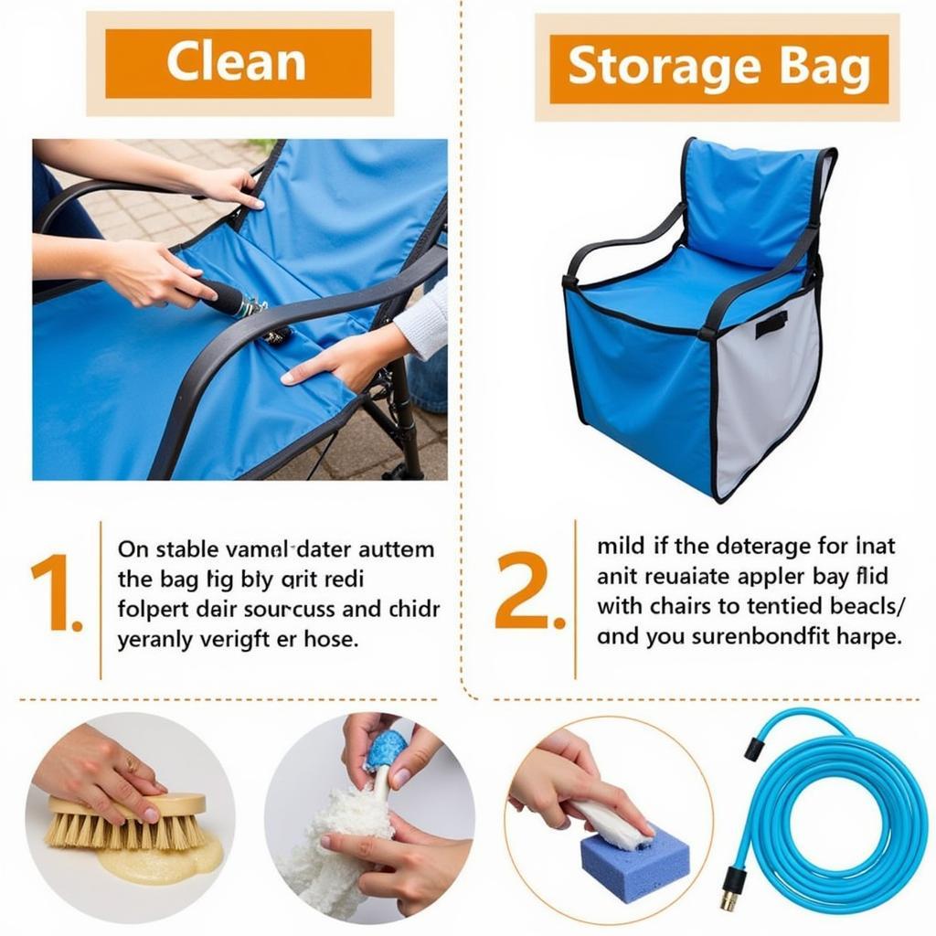 Cleaning and Maintaining Your Beach Chair Storage Bag