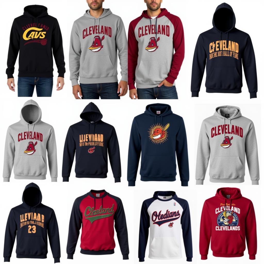 Cleveland Themed Hoodies