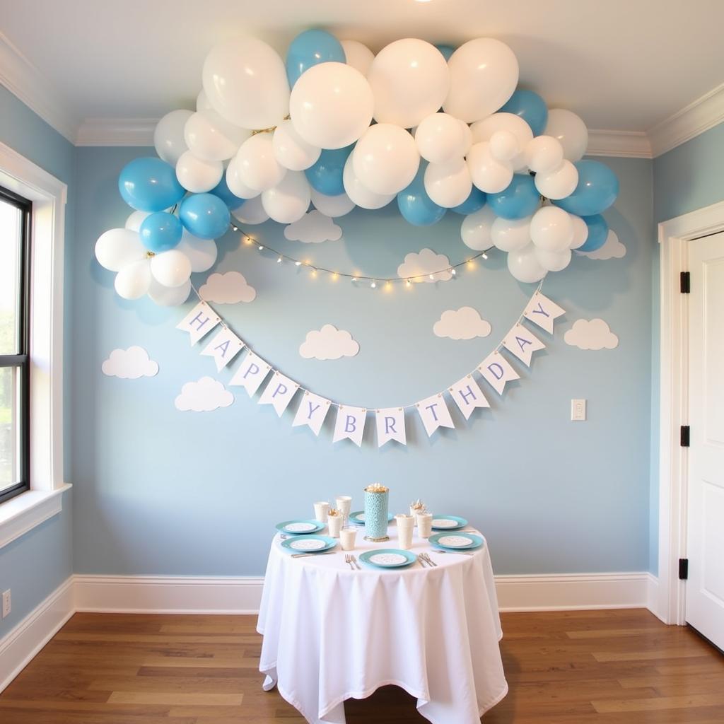 Cloud 9 Birthday Party Decorations