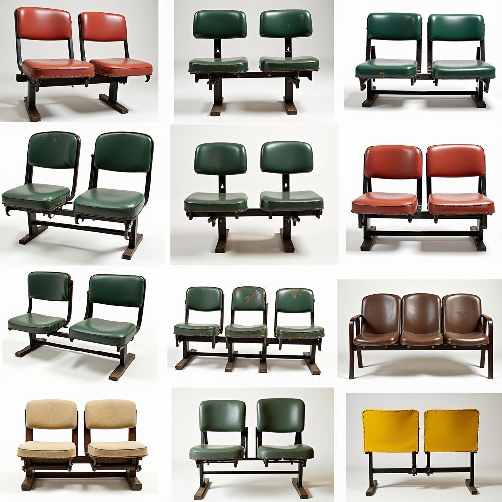 A Collection of Comiskey Park Stadium Seats