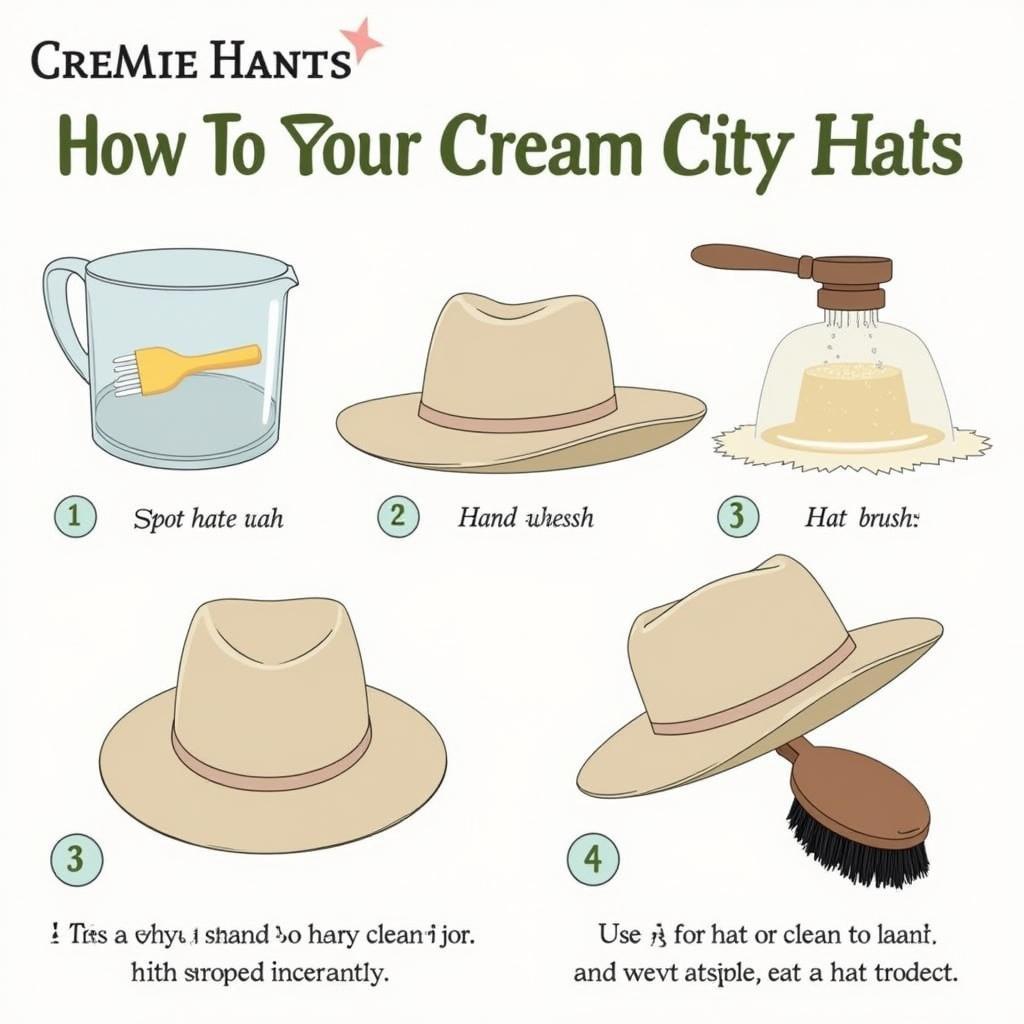 Cleaning and Storing Your Cream City Hat