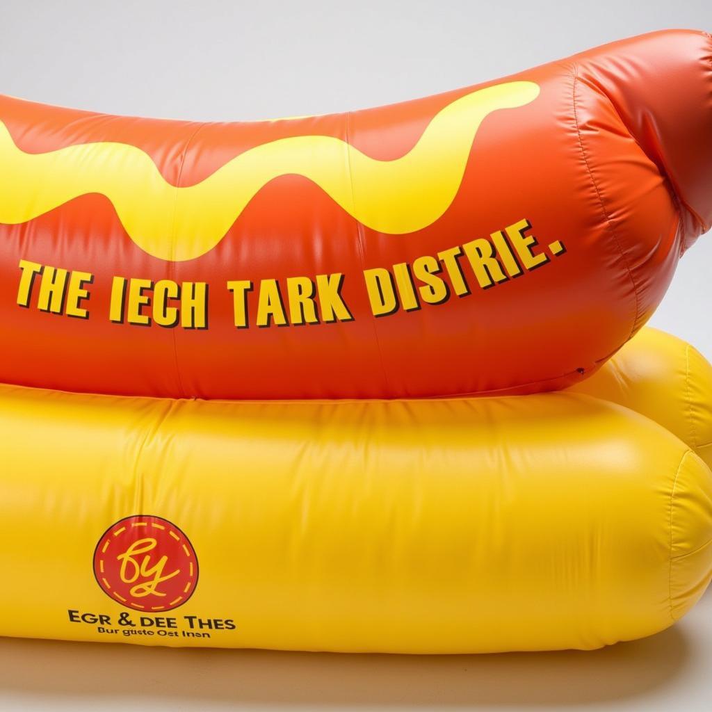 Custom Inflatable Hot Dog Branding