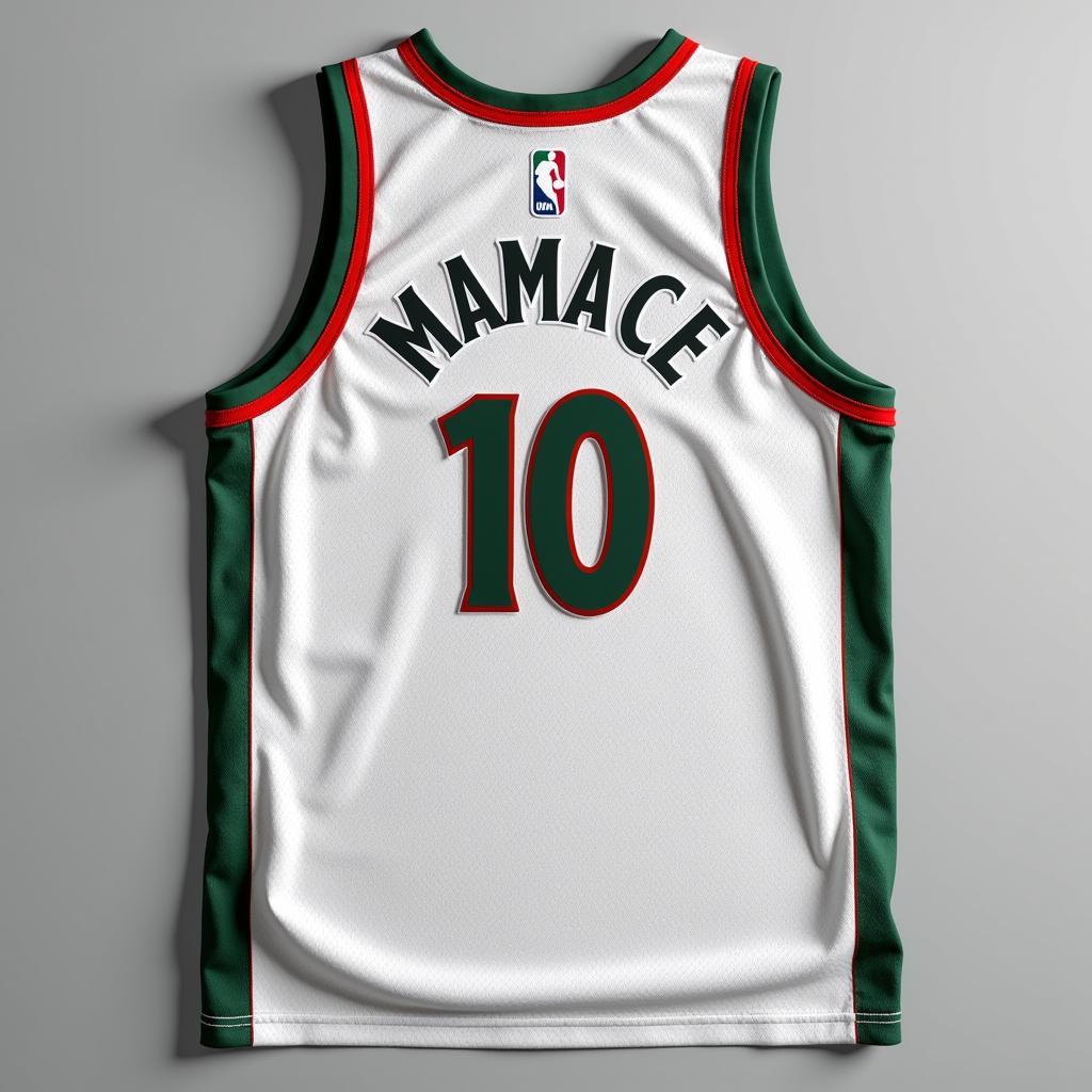 Custom Designed Mexican Basketball Jersey