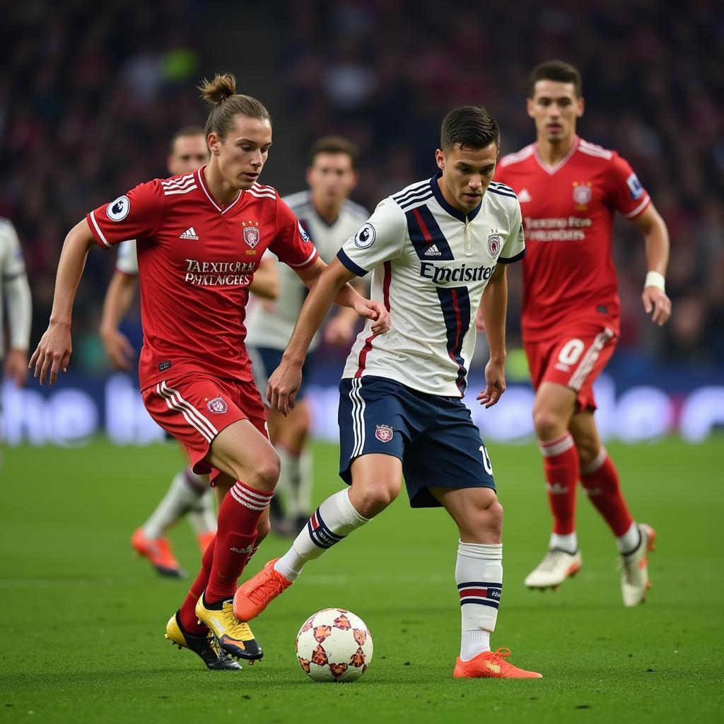 Frenkie de Jong controlling the tempo of a match