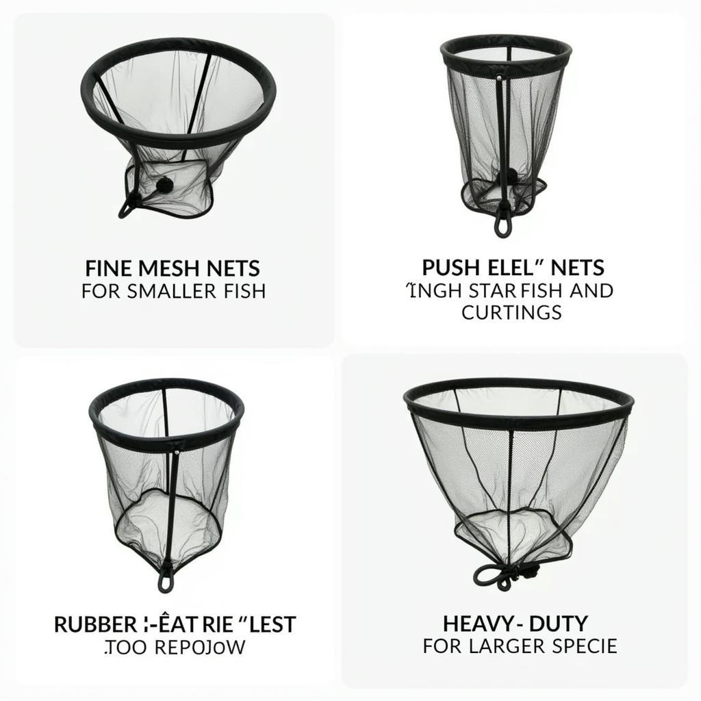 Different Folding Dip Net Types