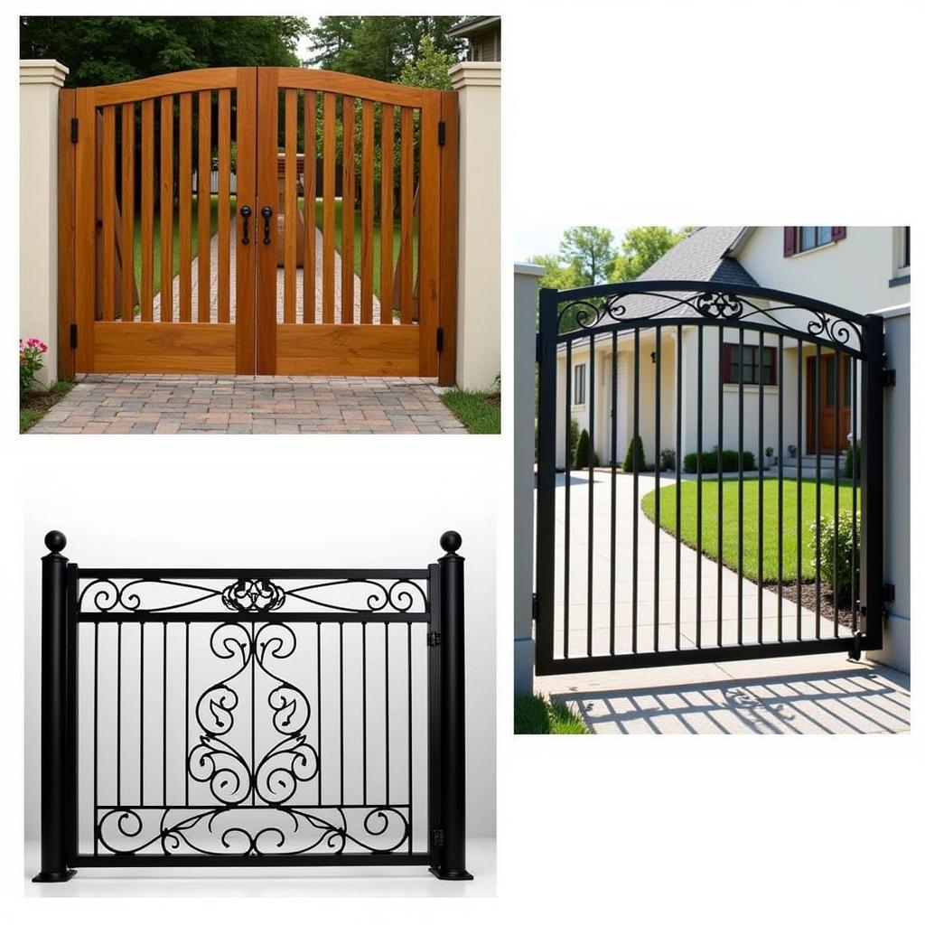 Various 8-foot Gate Styles