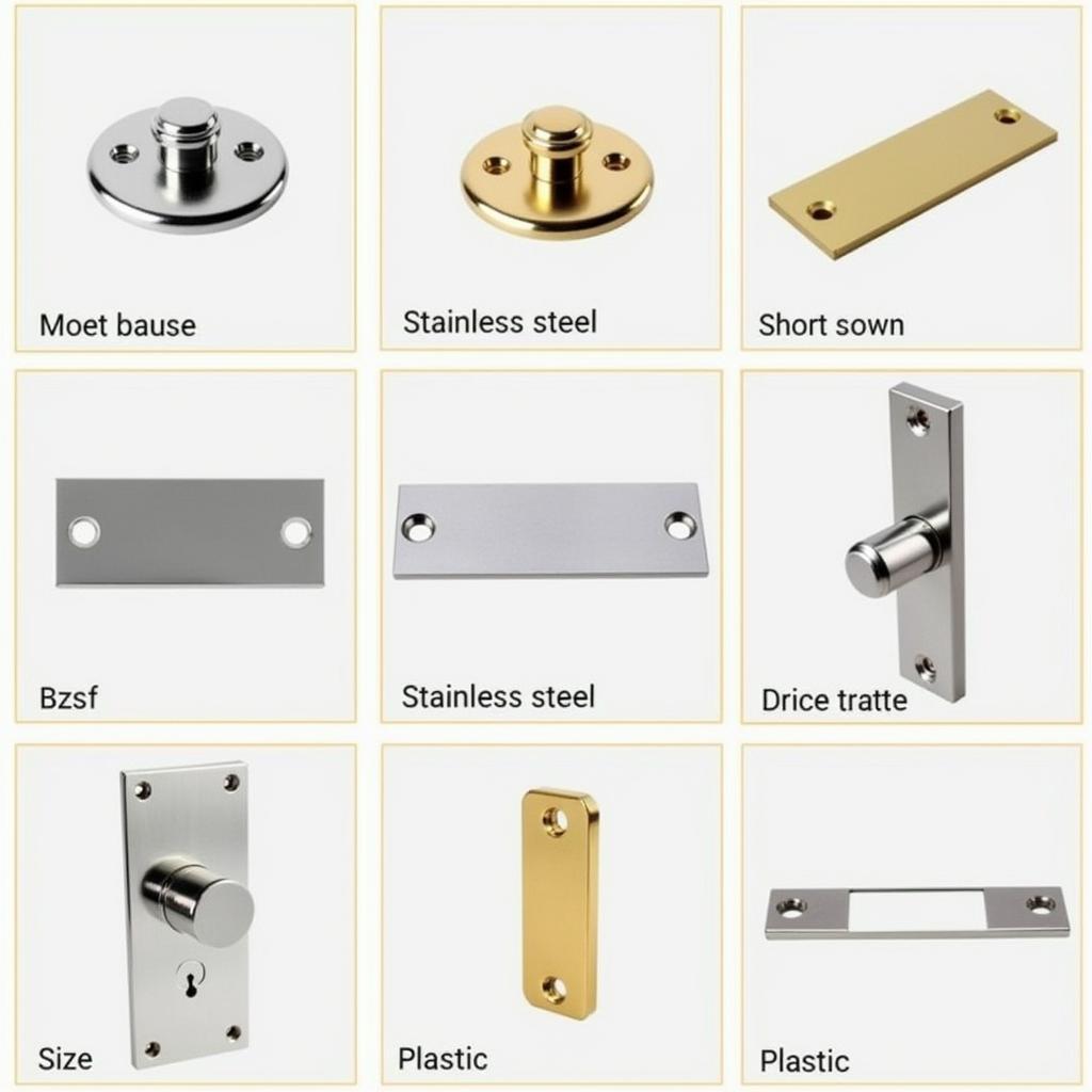 Variety of Door Security Guard Plates