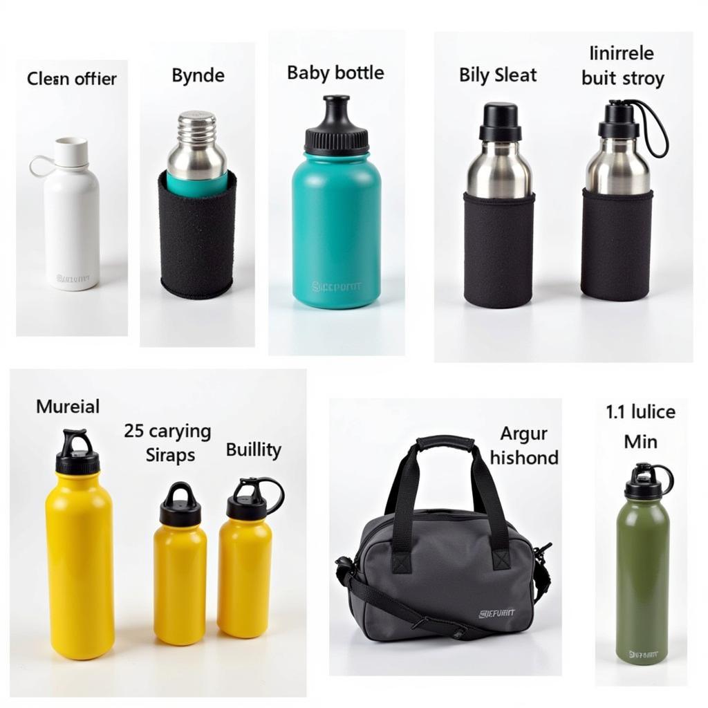 Different Types of Mini Squirt Bottles