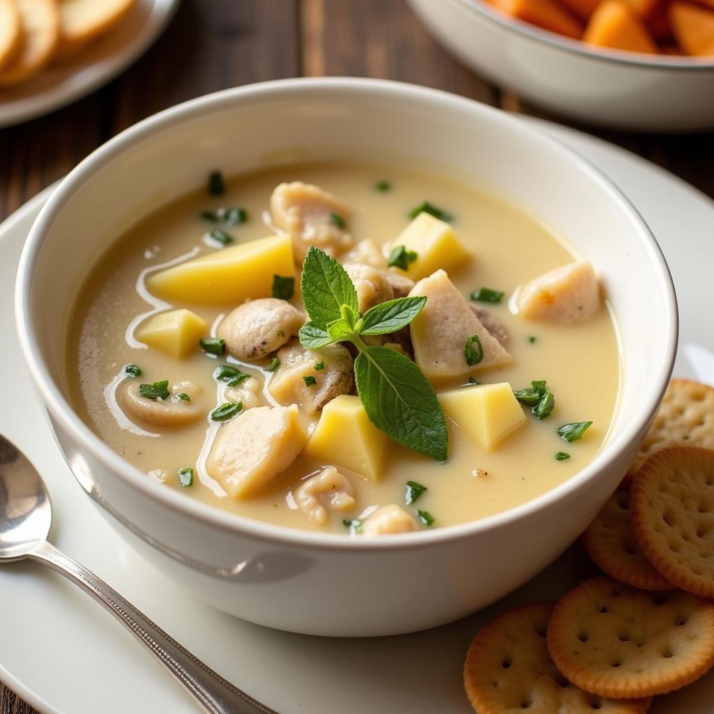 Dill's Creamy Clam Chowder