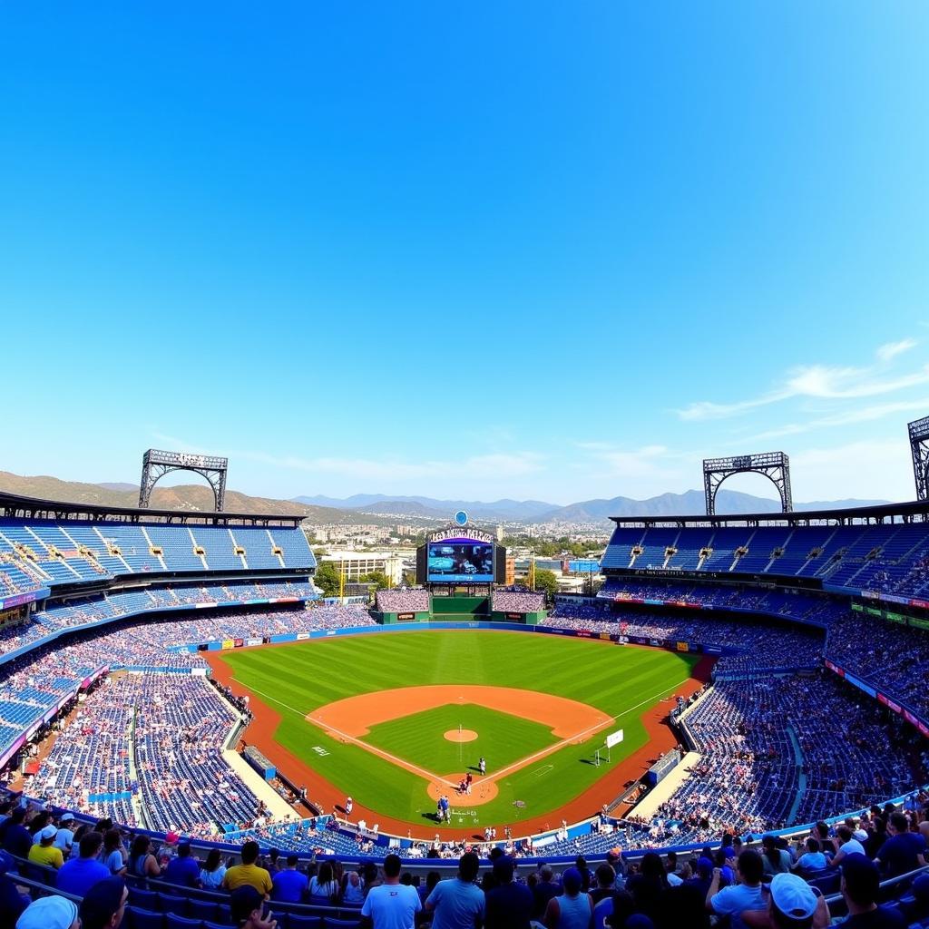 Dodger Stadium Panoramic View