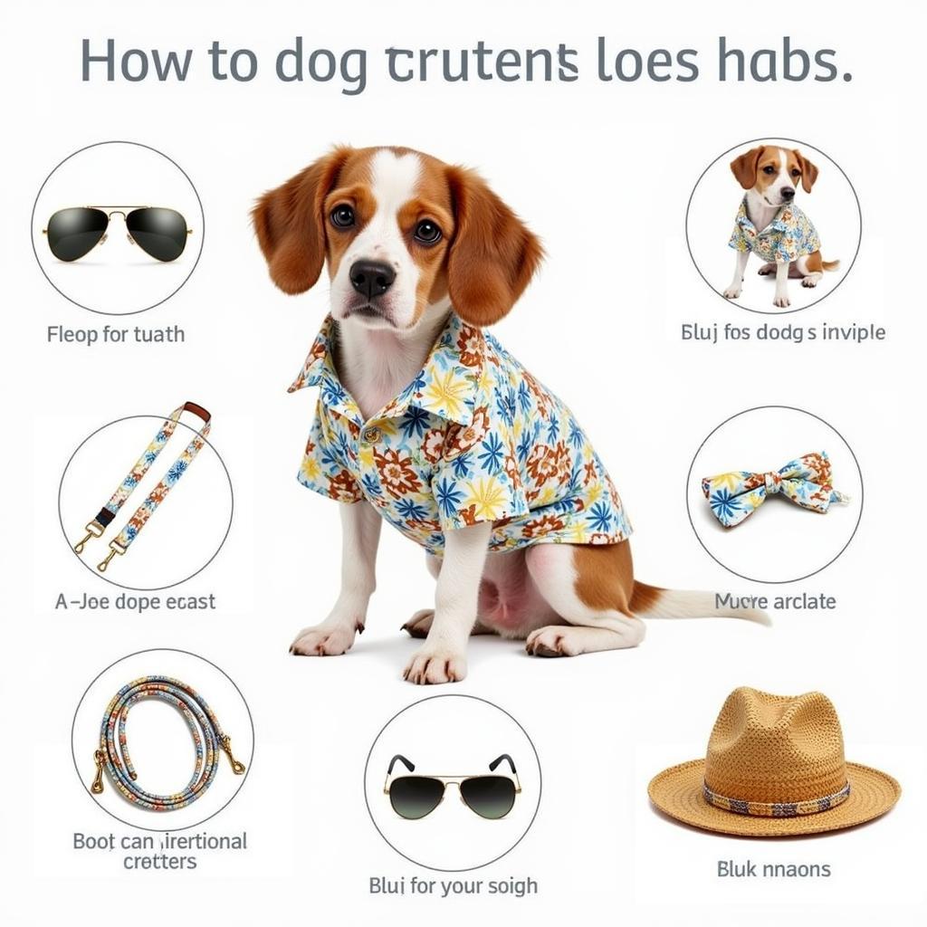 Dog Hawaiian Shirt Accessories